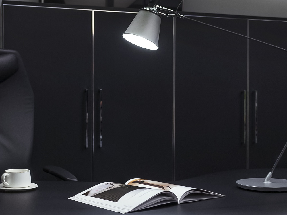 Кабинет руководителя  UNO DellaRovere Пластик Чёрный Италия  КРЧ-30055