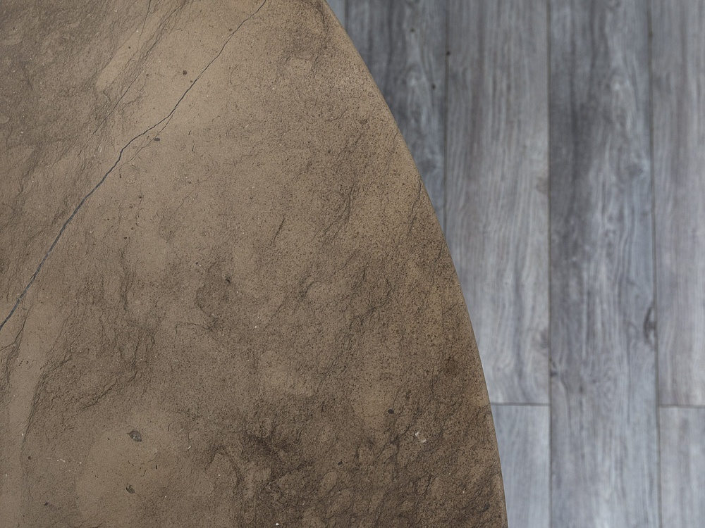 Стол для руководителя CATTELAN ITALIA 2 600х2 300х750 Мрамор Коричневый Piero De Longh  (СРОК-17094)