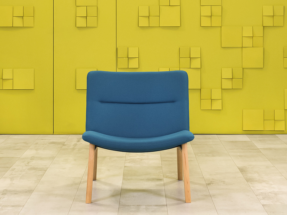 Мягкое кресло Oslo Lounge LD Seating Ткань Синий Чехия  КНТН-26025