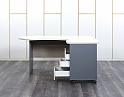 Купить Комплект офисной мебели стол с тумбой Berlin 1 600х1 400х740 ЛДСП Бук   (СПУВКп-25072)