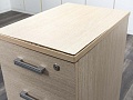 Офисная тумба приставная  3 950х550х750 ЛДСП Зебрано   (ТП4ЯЗ-23122уц) 