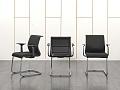 Конференц кресло для переговорной  Черный Ткань SteelCase   (УДТЧ-10081)