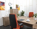 Купить Комплект офисной мебели стол с тумбой  1 400х680х750 ЛДСП Зебрано   (КОМЗ-13101)
