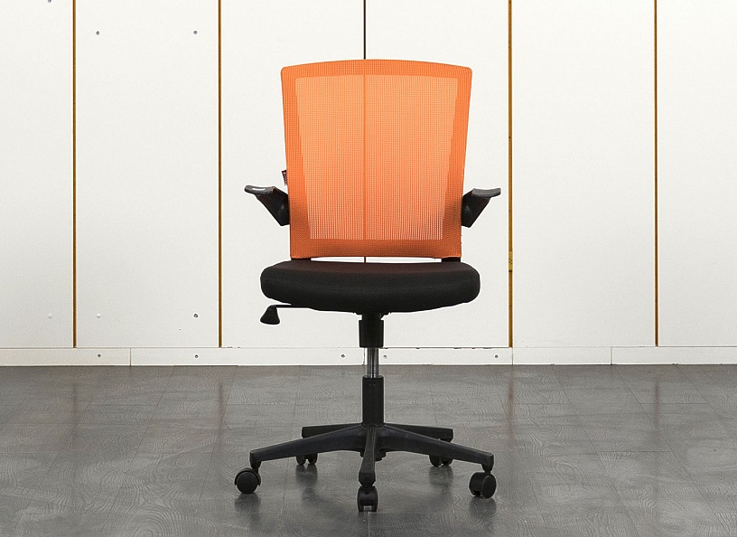 Офисное кресло для персонала   Ткань Оранжевый   (КПТО-19041)