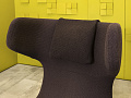 Комплект из 2-х мягких кресел Vitra Ткань Коричневый Швейцария  КНТК-24026