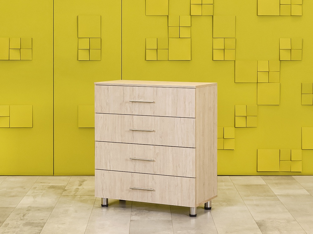 Шкаф для документов офисный  ЛДСП Зебрано  ШД4ЯЗ-27115