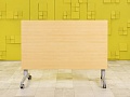 Офисный стол прямой Steelcase ЛДСП Клен Германия  СППВ1-01125