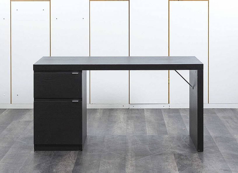 Комплект офисной мебели стол с тумбой  1 400х650х730 ЛДСП Черный   (СППЧК-19092)