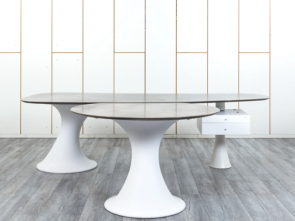 Стол для руководителя CATTELAN ITALIA 2 600х2 300х750 Мрамор Коричневый Piero De Longh  (СРОК-17094)