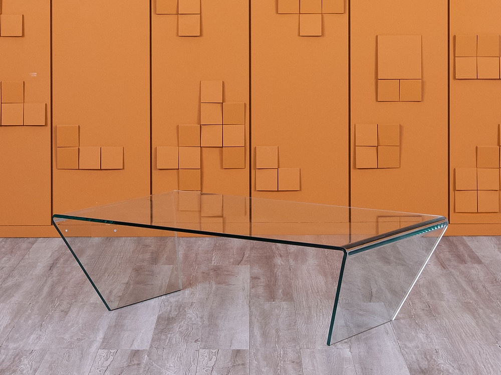 Журнальный столик La Forma 1 200х700х350 Стекло Прозрачный Burano  (СЖПС-12055)