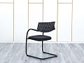 Конференц кресло для переговорной  Черный Ткань VITRA VISAVIS 2  (КДТЧ1-28113)