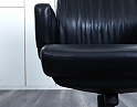 Купить Офисное кресло руководителя  DAZATO Кожа Черный DICO WOOD A  (КРКЧ-20023)