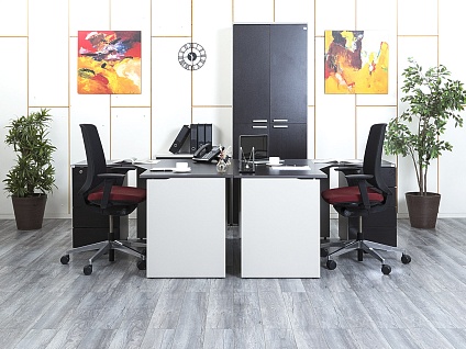 Комплект офисной мебели  1 380х950х740 ЛДСП Венге   (КОМЕ-20064)