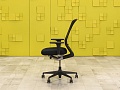 Офисное кресло для персонала на колесах Vitra Ткань Чёрный Швейцария  КПТЧ-04026
