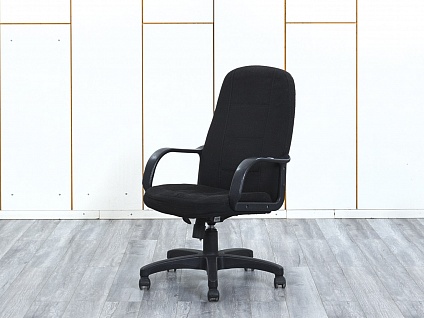 Офисное кресло руководителя   Ткань Черный   (КРТЧ2-12014)