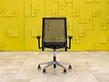 Офисное кресло для персонала на колесах Think Steelcase Ткань Чёрный Франция_КПТЧ-100924
