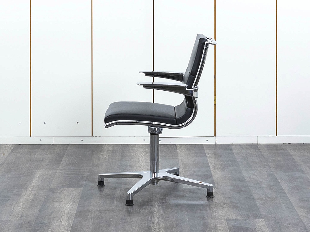 Комплект из 2-х кресел Sitland  Кожа Черный SIT IT MANAGER  (КНКЧК-16112)