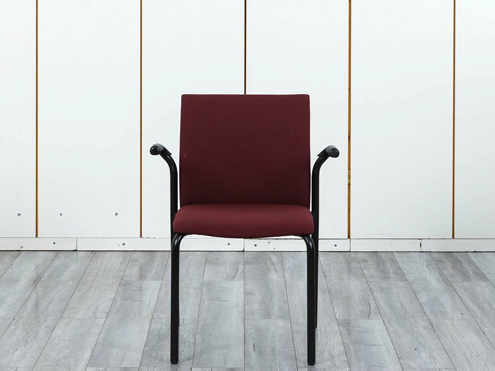 Конференц кресло для переговорной  Красный Ткань SteelCase   (УНТК-23104)