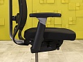 Офисное кресло для персонала на колесах Comforto HAWORTH Ткань Чёрный США  КПТЧ-271123