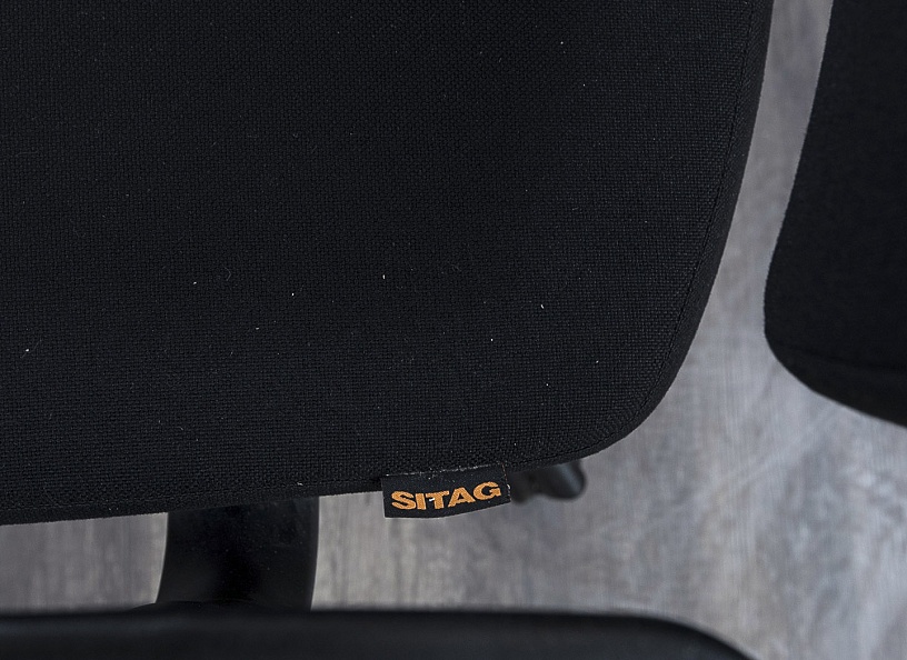 Офисное кресло руководителя  Sitag Ткань Черный   (КРТЧ1-28042)