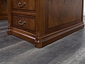 Стол для руководителя ART &amp;amp; MOBLE 2 000х900х760 Массив, шпон Черешня   (СРХ-09013)
