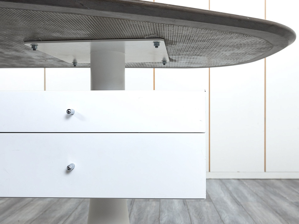 Стол для руководителя CATTELAN ITALIA 2 600х2 300х750 Мрамор Коричневый Piero De Longh  (СРОК-17094)