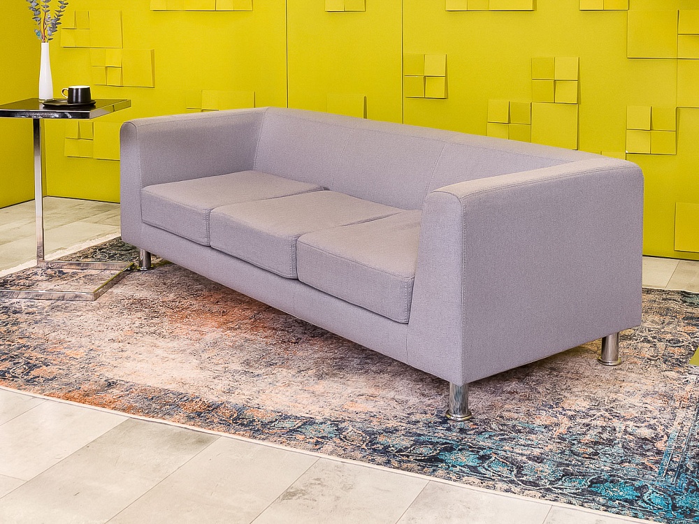 Офисный диван  Ткань Серый   ДНТС-21045