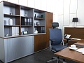 Кабинет руководителя Bene 2 000х1 800х750 Шпон Орех   (КРХ-06091)