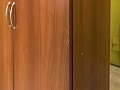 Шкаф для документов офисный ЛДСП Вишня  ШД2ДШ-30036