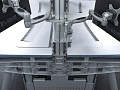 Комплект офисной мебели стол с тумбой  2 000х1 500х730 ЛДСП Серый   (КОМС-20121)