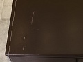 Тумба греденция Кожа Коричневый  ГРЕ-25036