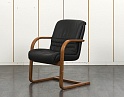 Купить Конференц кресло для переговорной  Черный Кожзам    (УДКЧ-21041)