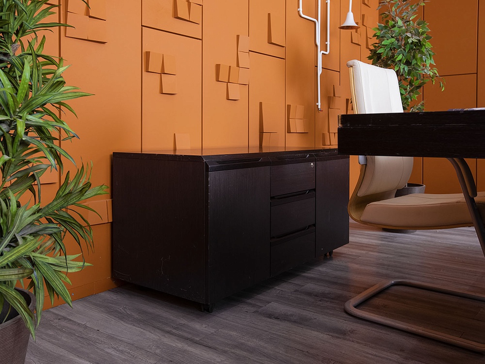 Офисный стол для переговоров DAZATO 2 230х1 200х750 ЛДСП Венге EUR/QUARANTA  (СГПЕ-30055)