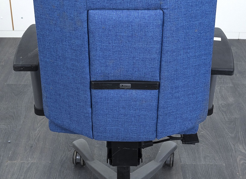 Офисное кресло для персонала  ISKU Ткань Синий   (КПТН-12012)