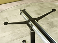 Офисный стол для переговоров Burdick Herman Miller 1200x1200x750 Стекло США_СГКС-030823