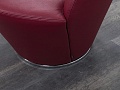 Мягкое кресло Walter Knoll Кожа Красный   (Комплект из 3-х мягких кресел ККККК-13112)