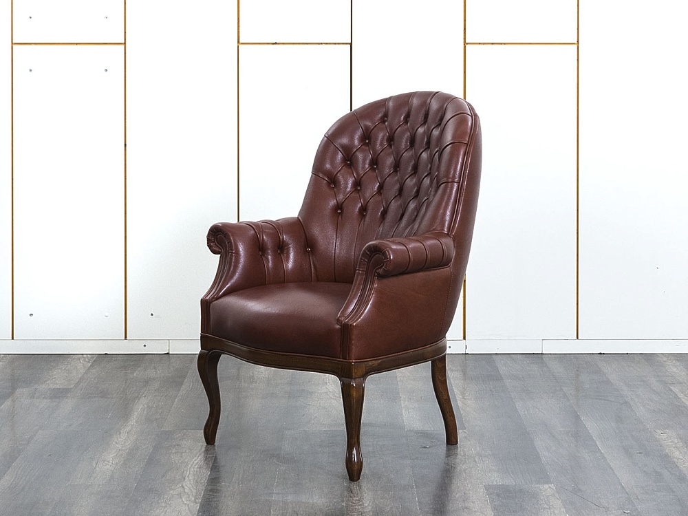 Комплект из 2-х мягких кресел Mascheroni Кожа Коричневый Executive base  (КНККк-01083)