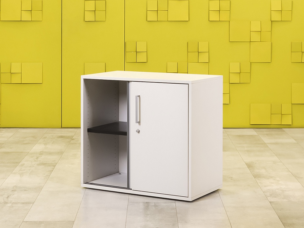 Офисная тумба для оргтехники  Steelcase ЛДСП Белый Германия  ТО2ДБ-30016