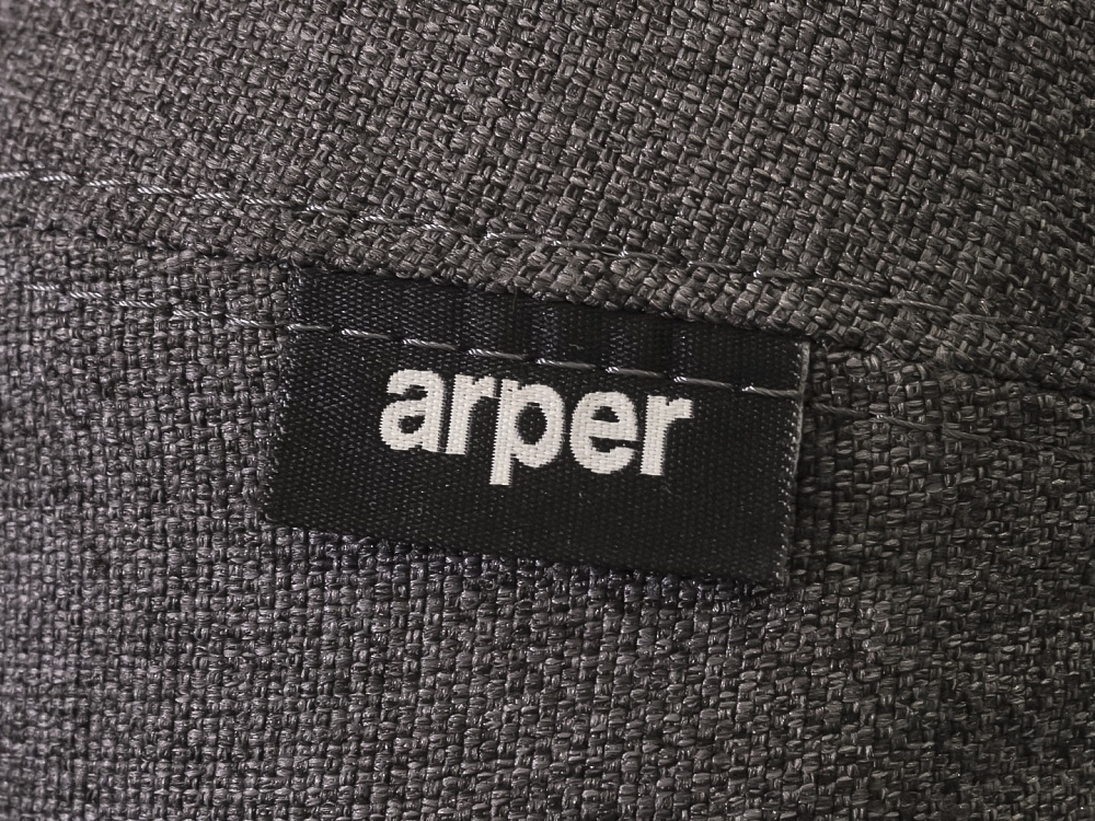 Пуф  ARPER Ткань Серый Италия  ПУФ3-04026