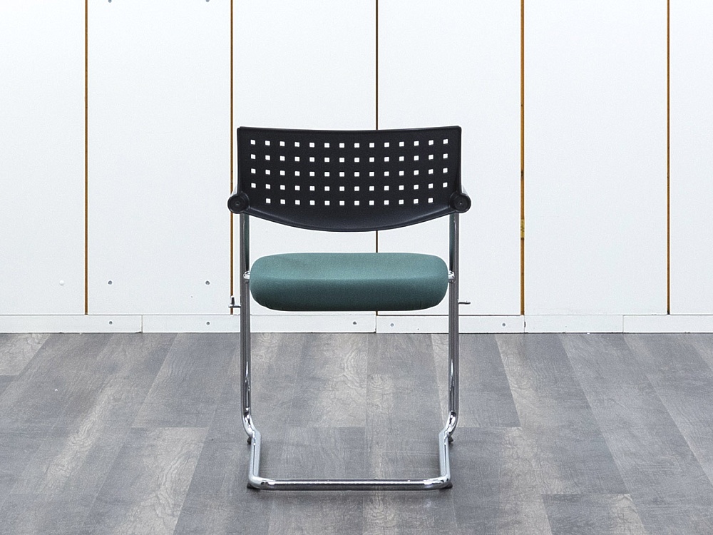 Конференц кресло для переговорной  Зеленый Ткань VITRA   (УДТЗ-21032)
