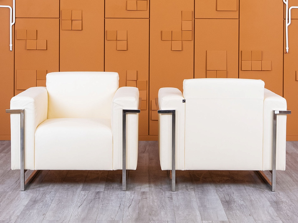 Комплект из 2-х мягких кресел Экокожа Бежевый   (КНКБК1-24025)