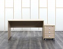 Купить Комплект офисной мебели стол с тумбой  1 400х720х750 ЛДСП Бук   (СППВк-07062)