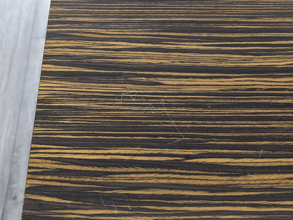 Кабинет руководителя Tecnoarredo 2 000х920х760 Шпон Зебрано Venus  (КРЗ1-09024)