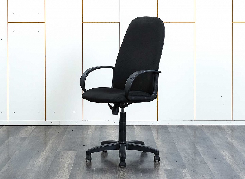Офисное кресло руководителя   Ткань Черный   (КРТЧ-21073)