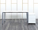 Купить Комплект офисной мебели стол с тумбой Techo 1 600х800х740 ЛДСП Белый   (СППБК1-26092)