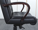 Купить Офисное кресло руководителя  Unital Кожа Черный Роял D80  (КРКЧ1-29111)