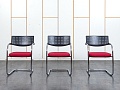 Конференц кресло для переговорной  Красный Ткань VITRA   (УДТК-07120)