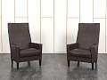 Комплект из 2-х кресел Walter Knoll Кожа Коричневый   (КНККК-30011)