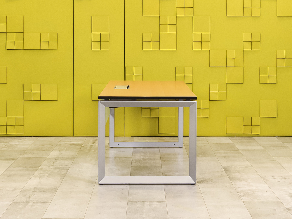 Стол для руководителя   Steelcase ЛДСП Ольха Германия  СРПЛ-30016
