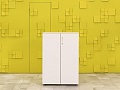 Шкаф для документов офисный Белый Швейцария Vitra ШД2ДБ-04026